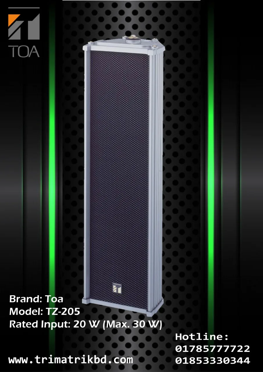 TOA TZ-205 Price in Bangladesh | Best 20-Watt Column Speaker