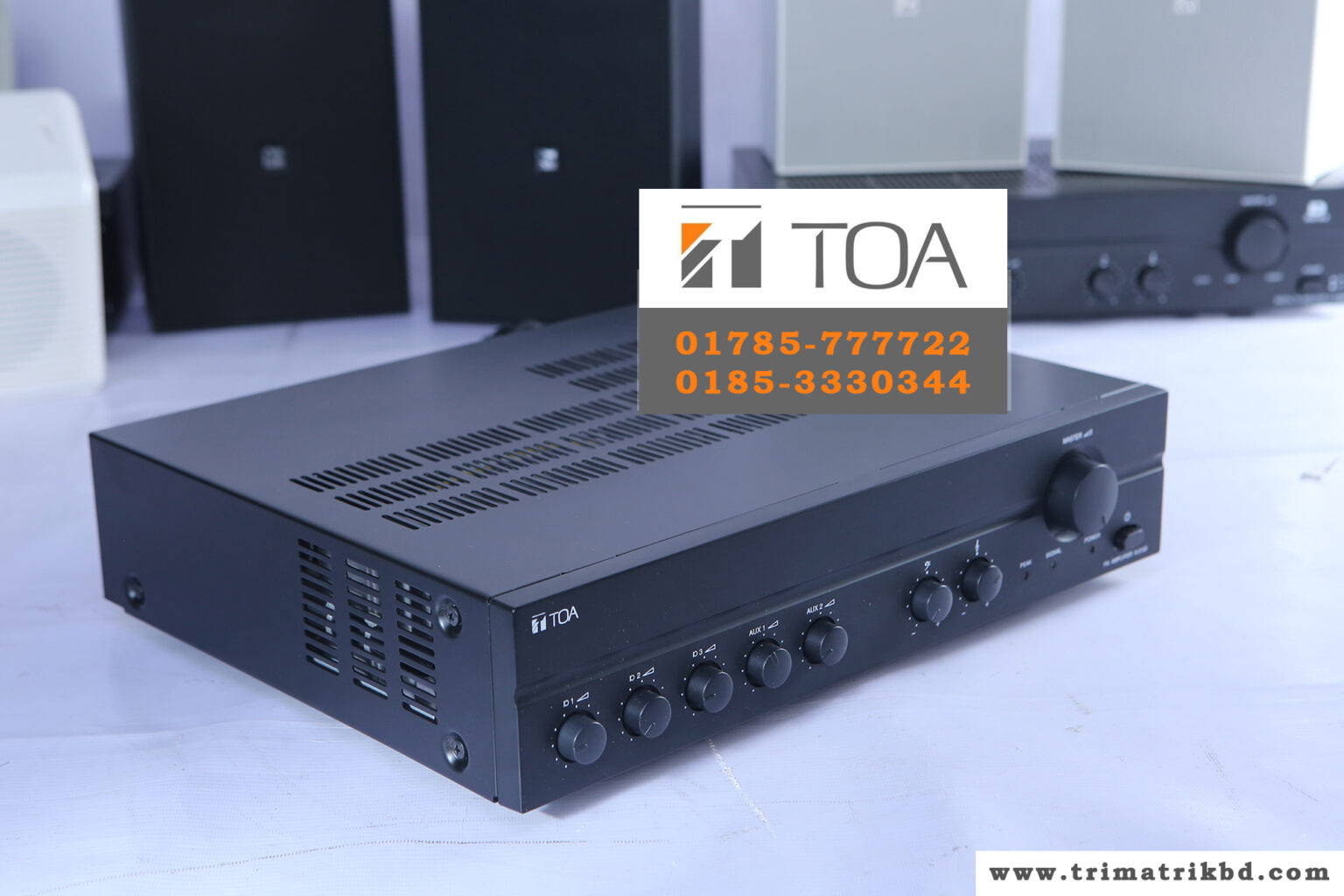 TOA A2120 (120Watts) Mixer Power Amplifier TOA A2120 in BD