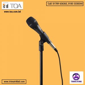 TOA DM-520 Bangladesh, Trimatrik, toa price in bangladesh, toa catalogue, toa microphone price in bangladesh, toa wired microphone price, toa pa system in bangladesh, toa bangladesh