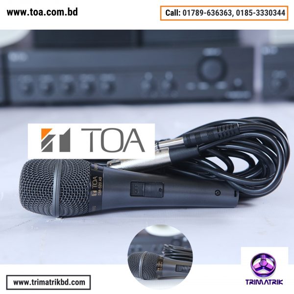 TOA DM-520 Dynamic Microphone