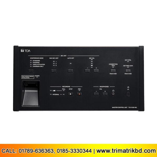 TOA TS-D1000-MU Master Control Unit in Bangladesh | Best TOA TS-D1000 ...