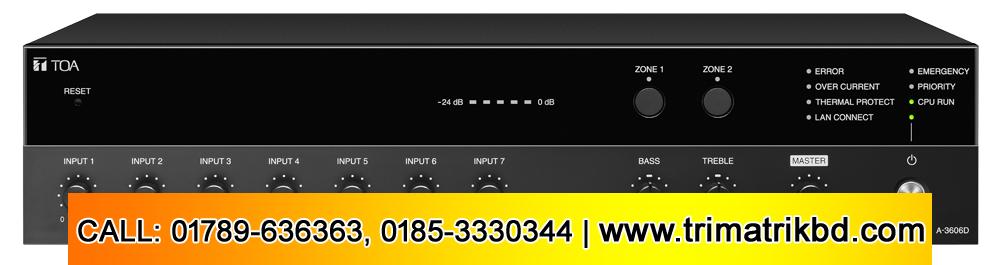 A-3606D Digital Mixer Amplifier