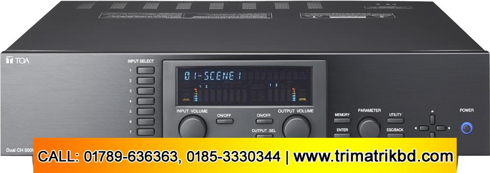 A-9500D2 Dual Channel Digital Mixing Amplifier