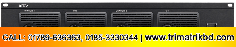 DA-550F Multichannel Power Amplifier