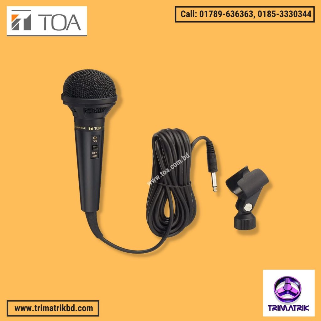TOA DM520 Dynamic Microphone TOA DM520 Bangladesh