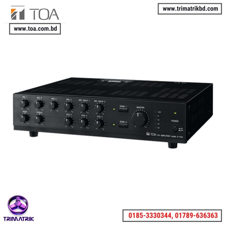 TOA Amplifier in Bangladesh TOA Bangladesh PA System Supplier