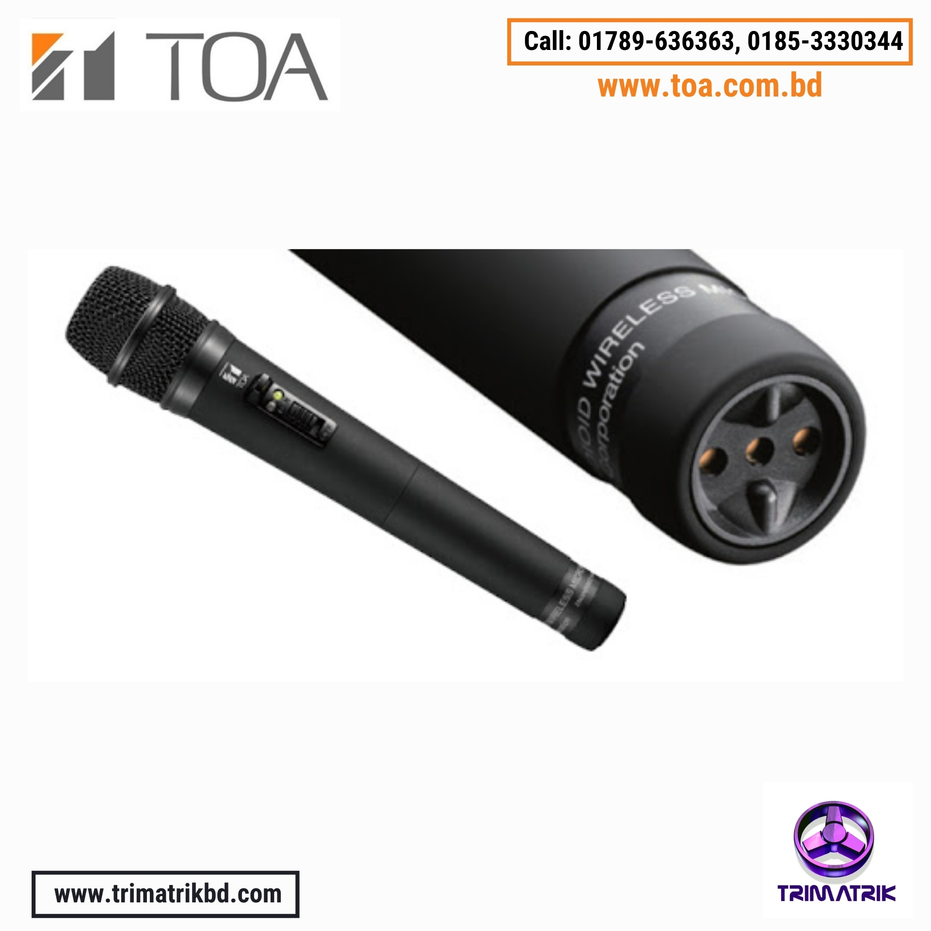 TOA WT-5810 UHF Wireless Microphone